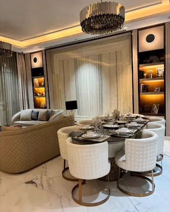 luxury dining area