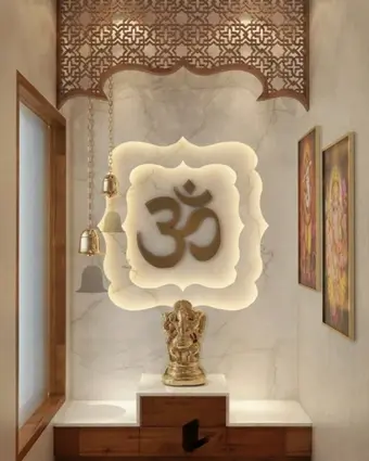 modern mandir design for home
