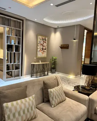 luxury living area