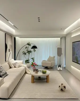 luxury living area